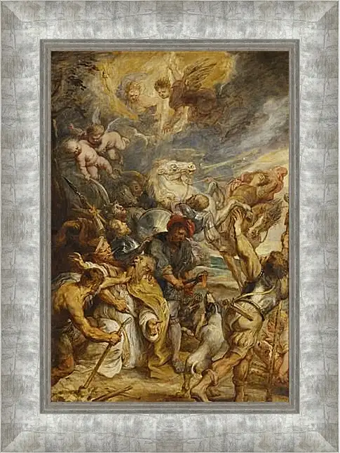 Картина в раме - The Martyrdom of Saint Livinus. Питер Пауль Рубенс