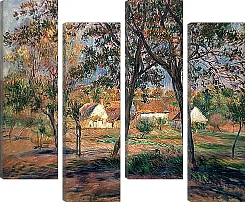 Модульная картина - The Outskirts of Pont-Aven. Пьер Огюст Ренуар