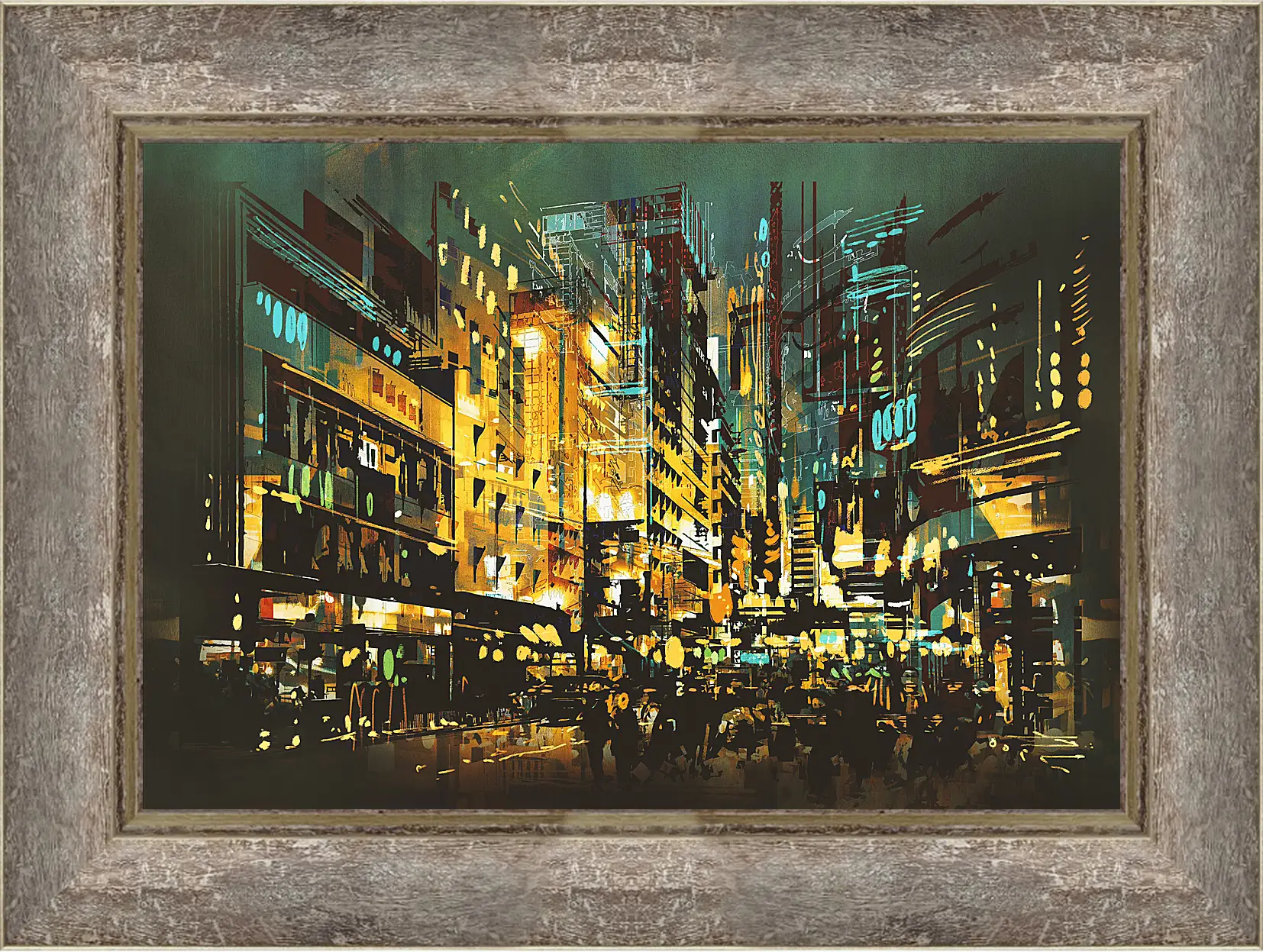 Картина в раме - ART город