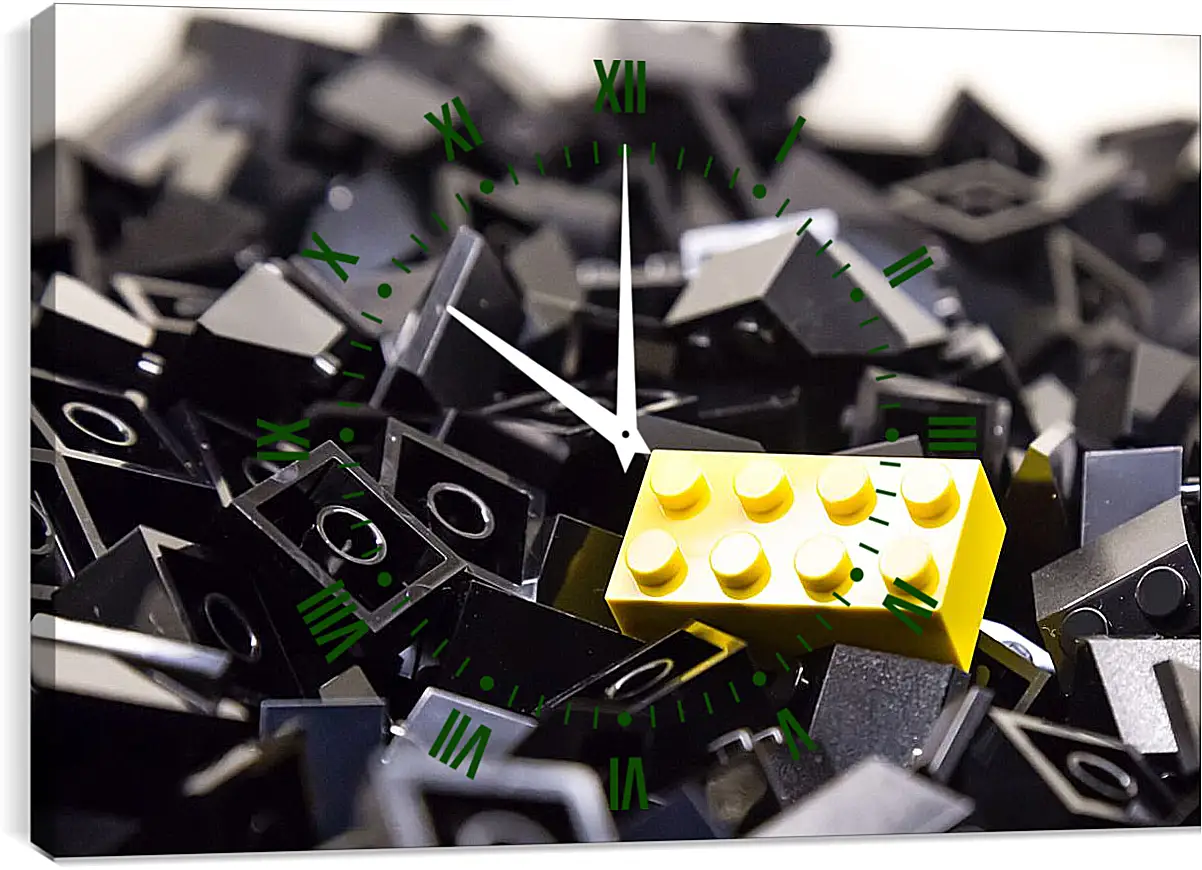 Часы картина - Лего