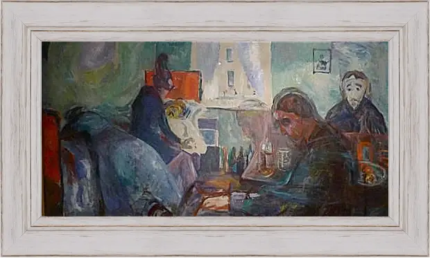 Картина в раме - Bohemens dod. Эдвард Мунк