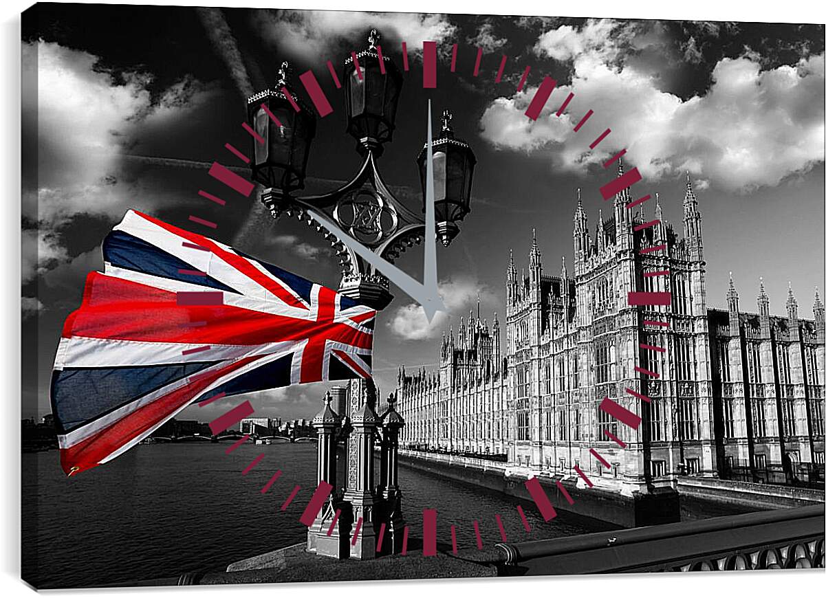 Часы картина - Лондон