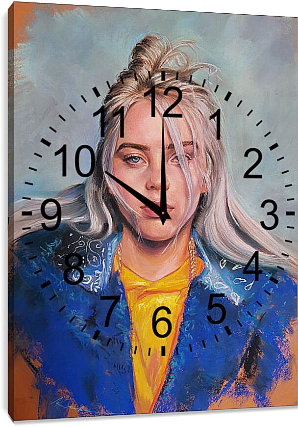 Часы картина - Билли Айлиш