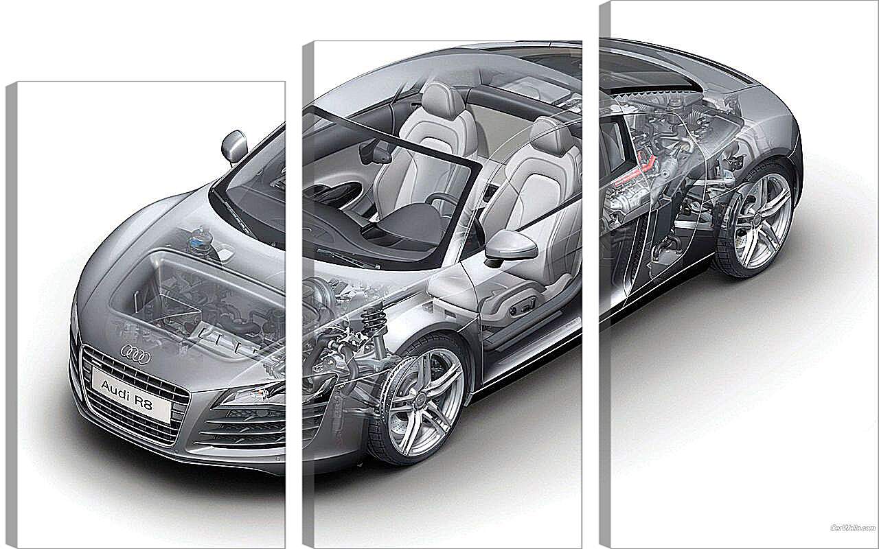 Модульная картина - Audi R8
