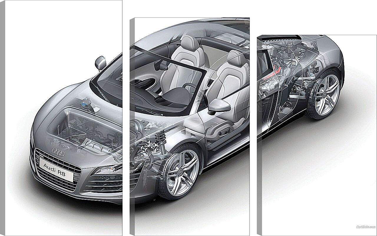 Модульная картина - Audi R8