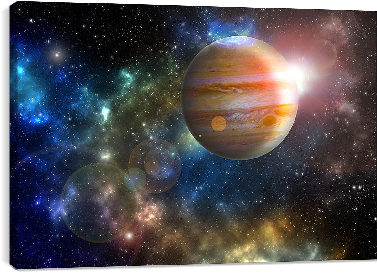 Постер и плакат - Планета Юпитер