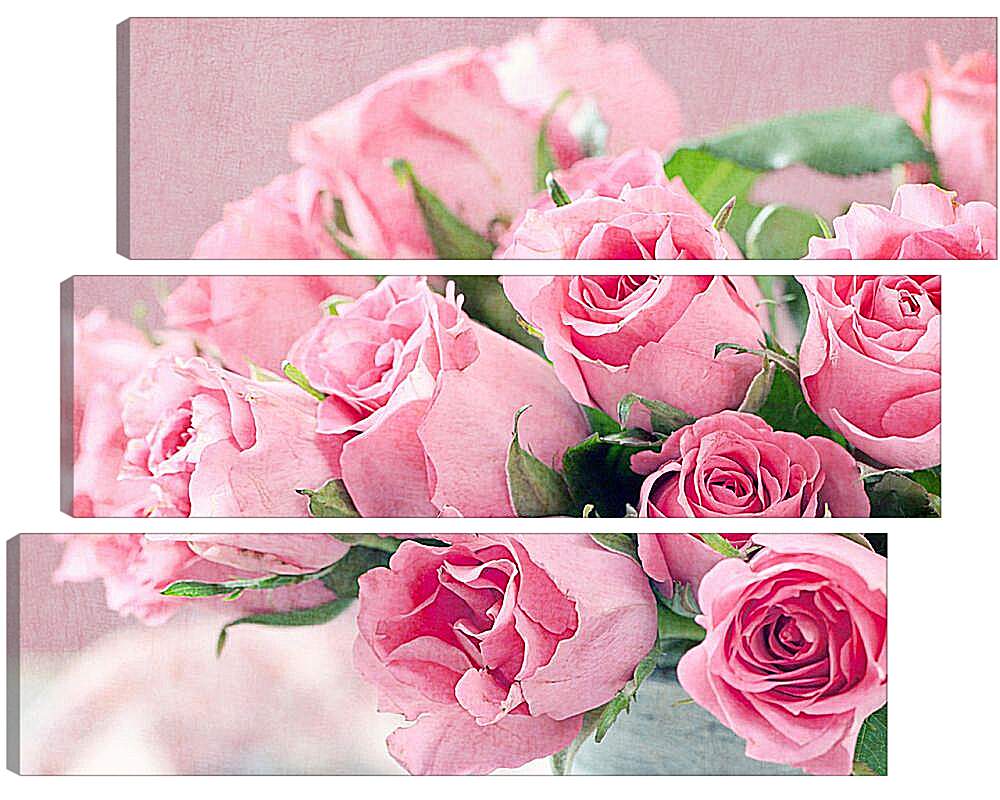 Модульная картина - Букет роз