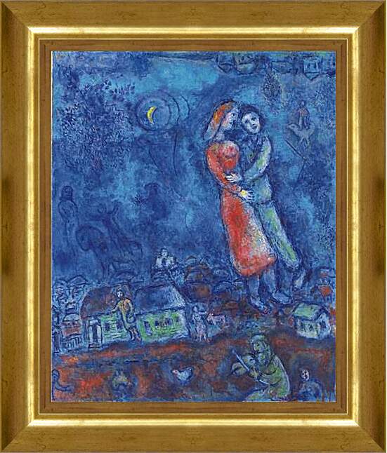 Картина в раме - AMOUREUXD. Марк Шагал