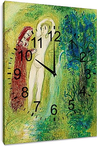 Часы картина - нннн. Марк Шагал