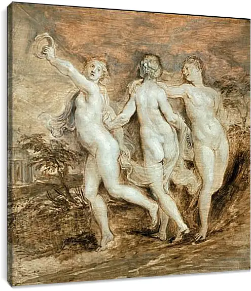 Постер и плакат - The Three Graces. Питер Пауль Рубенс