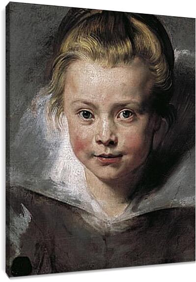 Постер и плакат - Portrait of Clara Serena Rubens. Питер Пауль Рубенс