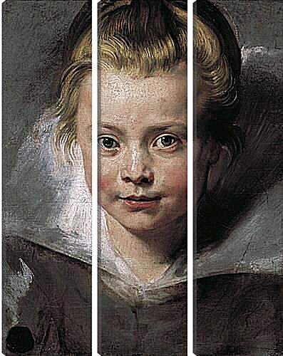 Модульная картина - Portrait of Clara Serena Rubens. Питер Пауль Рубенс