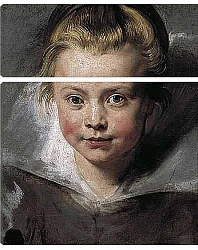 Модульная картина - Portrait of Clara Serena Rubens. Питер Пауль Рубенс