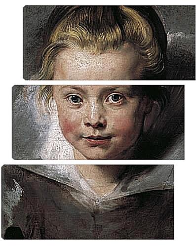 Модульная картина - Portrait of Clara Serena Rubens. Питер Пауль Рубенс