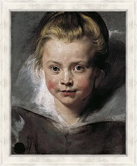 Картина в раме - Portrait of Clara Serena Rubens. Питер Пауль Рубенс