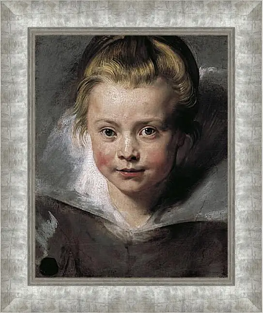 Картина в раме - Portrait of Clara Serena Rubens. Питер Пауль Рубенс