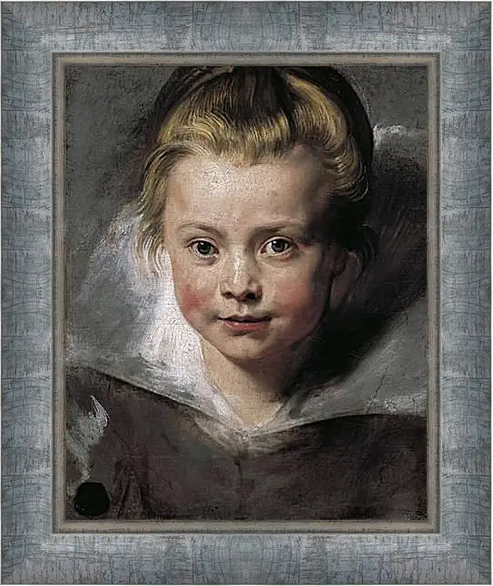 Картина в раме - Portrait of Clara Serena Rubens. Питер Пауль Рубенс