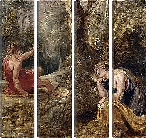 Модульная картина - Cefalo y Procris. Питер Пауль Рубенс