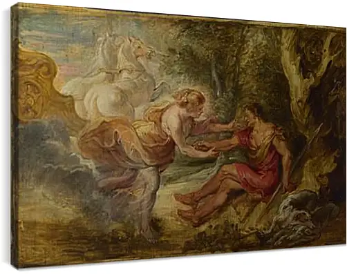 Постер и плакат - Aurora abducting Cephalus. Питер Пауль Рубенс