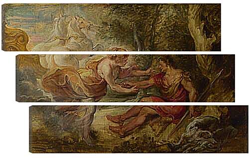 Модульная картина - Aurora abducting Cephalus. Питер Пауль Рубенс