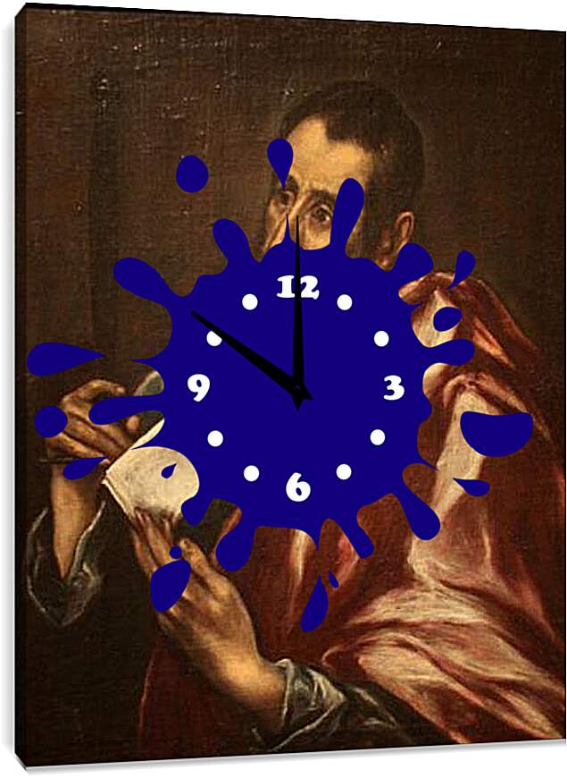 Часы картина - Saint Paul. Эль Греко