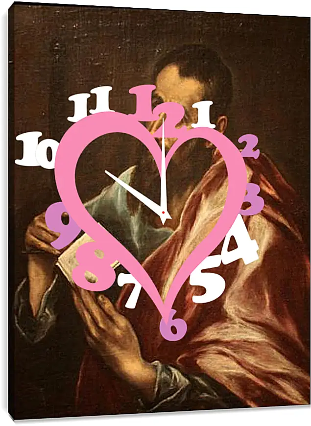 Часы картина - Saint Paul. Эль Греко