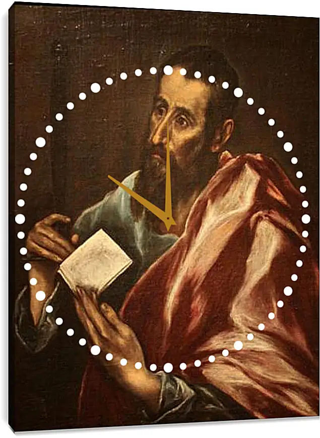 Часы картина - Saint Paul. Эль Греко
