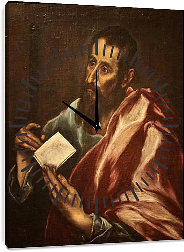 Часы картина - Saint Paul. Эль Греко