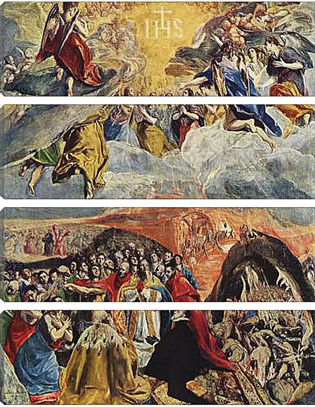 Модульная картина - Traum Philipps II. Эль Греко