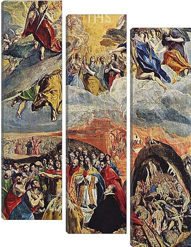 Модульная картина - Traum Philipps II. Эль Греко