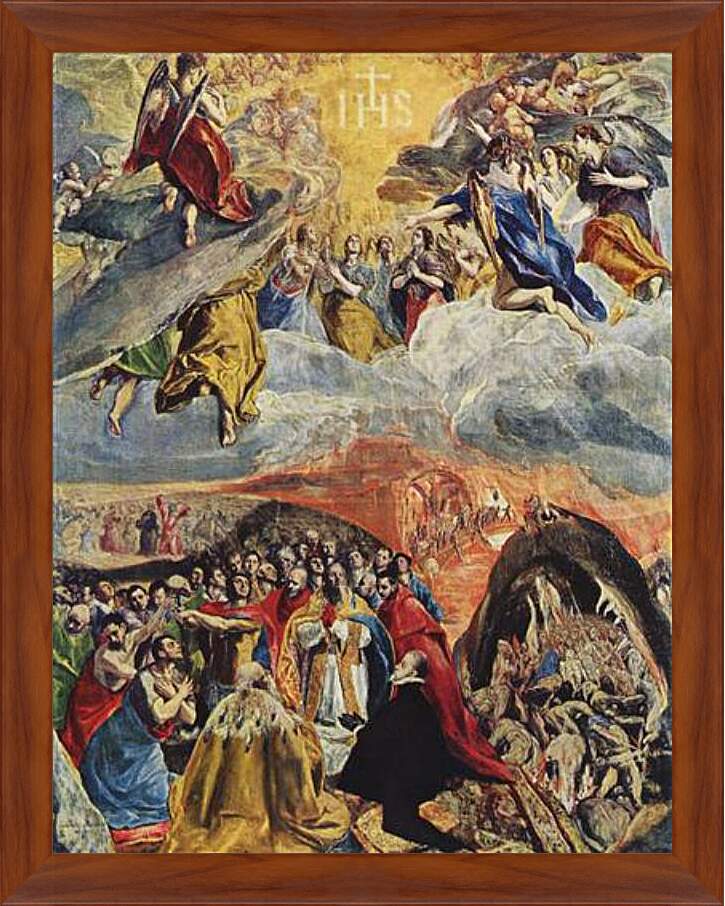 Картина в раме - Traum Philipps II. Эль Греко