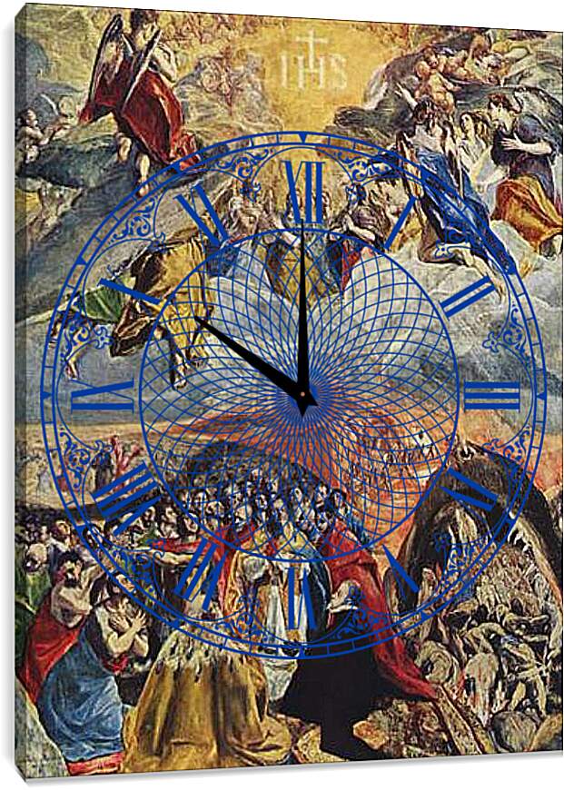 Часы картина - Traum Philipps II. Эль Греко
