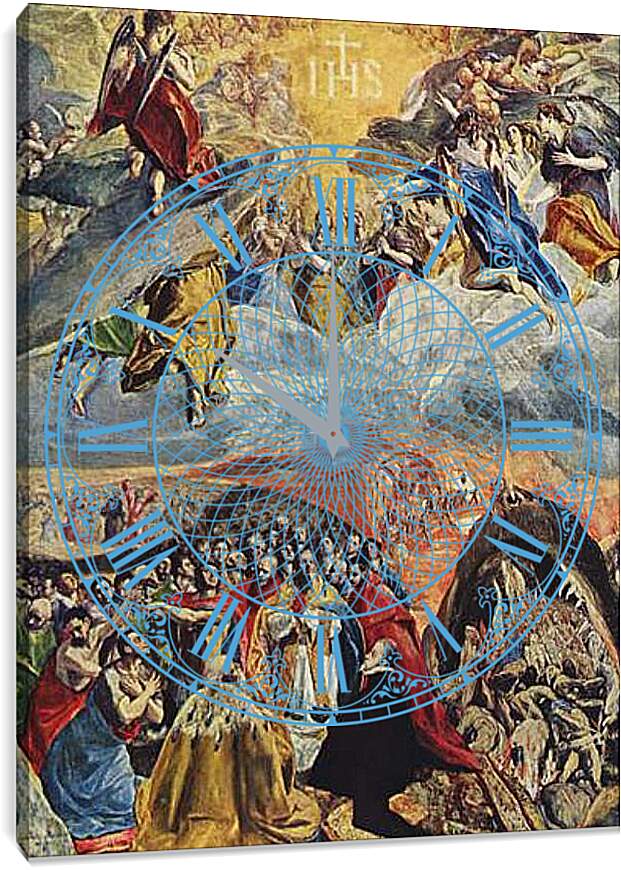 Часы картина - Traum Philipps II. Эль Греко
