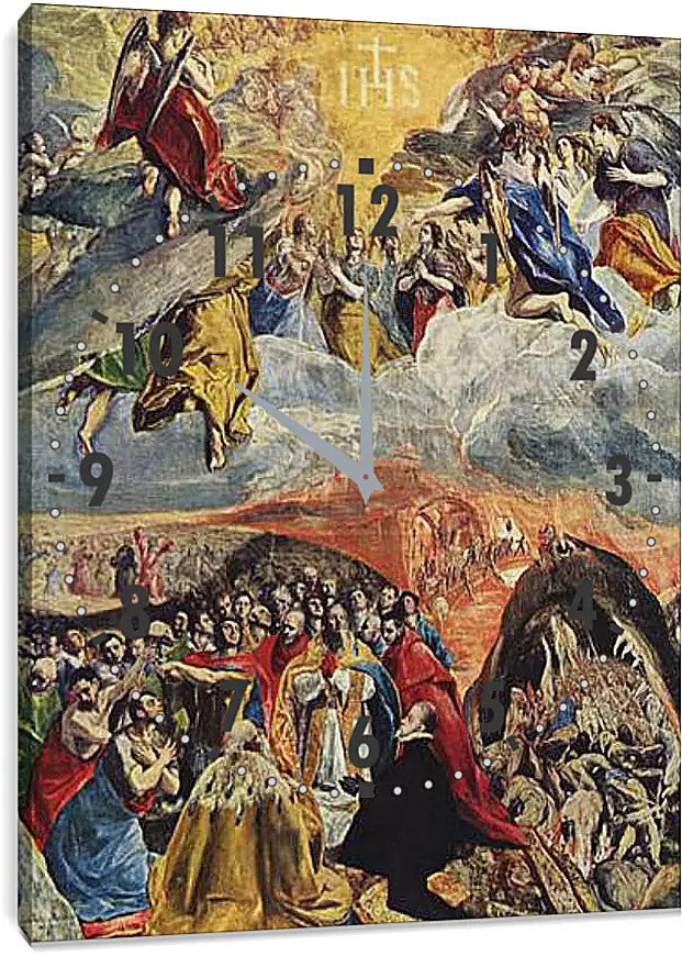 Часы картина - Traum Philipps II. Эль Греко