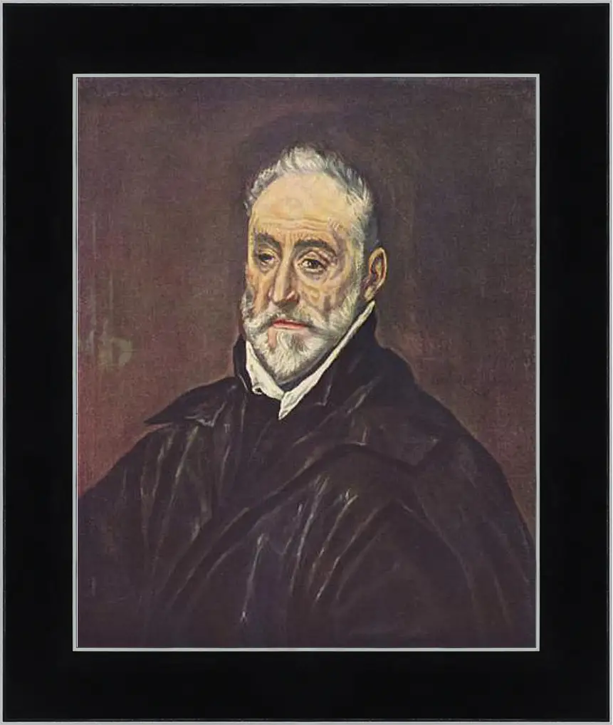 Картина в раме - Antonio de Covarrubias y Leiva. Эль Греко