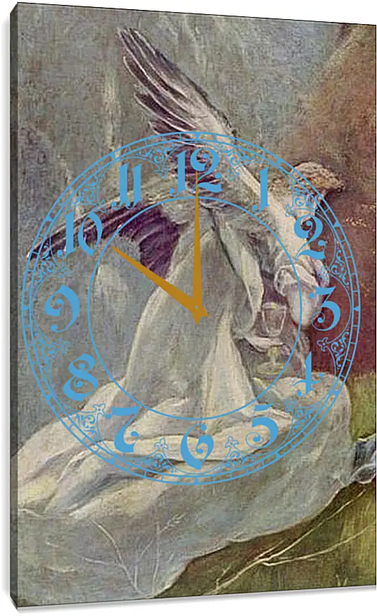Часы картина - Christus am Olberg (Detail). Эль Греко
