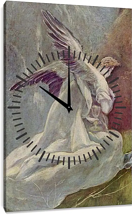 Часы картина - Christus am Olberg (Detail). Эль Греко