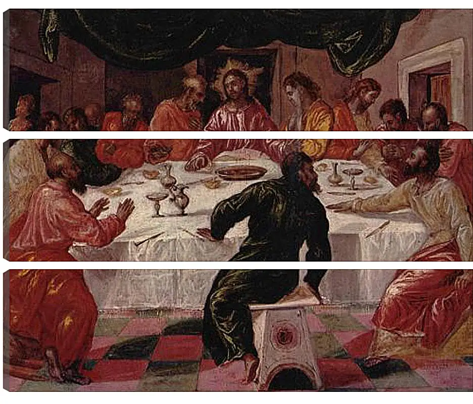 Модульная картина - The Last Supper. Эль Греко