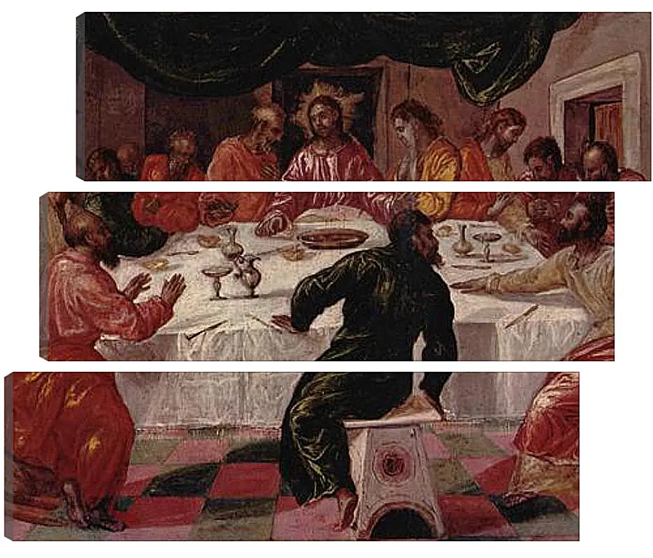 Модульная картина - The Last Supper. Эль Греко