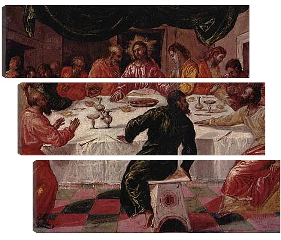 Модульная картина - The Last Supper. Эль Греко