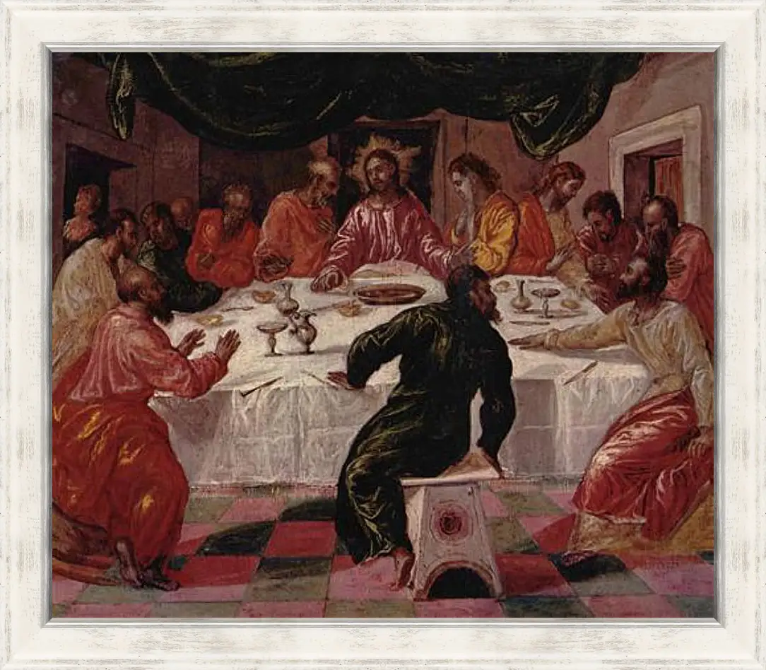 Картина в раме - The Last Supper. Эль Греко