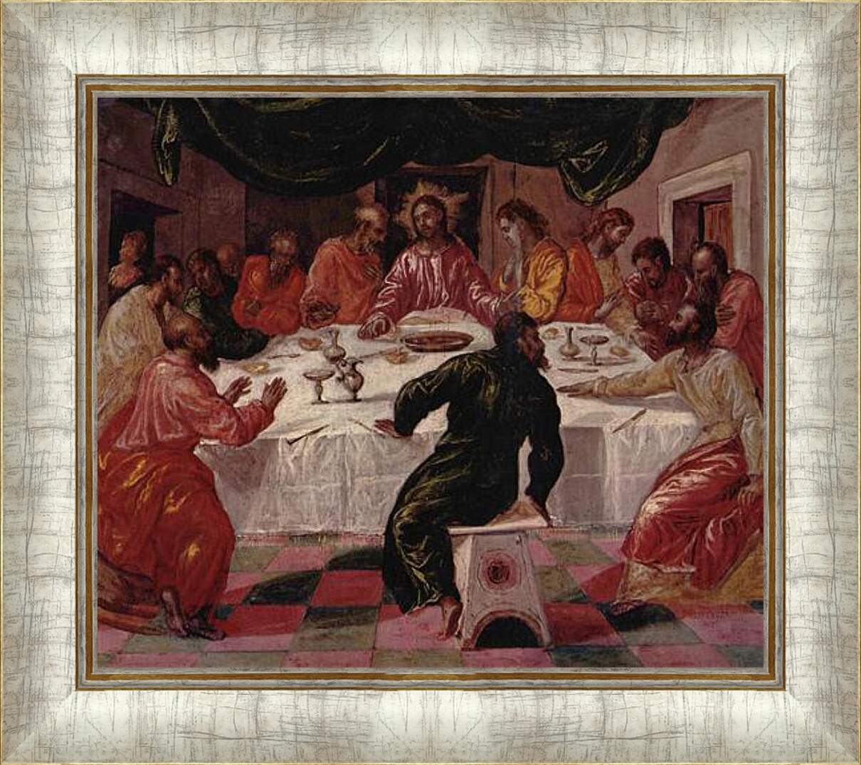 Картина в раме - The Last Supper. Эль Греко