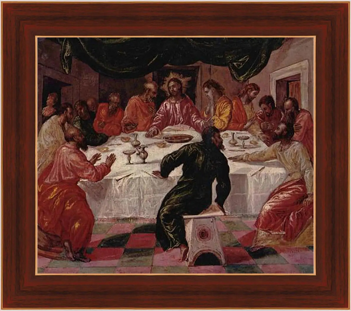 Картина в раме - The Last Supper. Эль Греко
