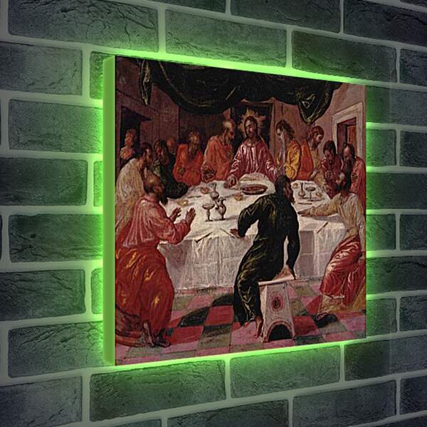 Лайтбокс световая панель - The Last Supper. Эль Греко