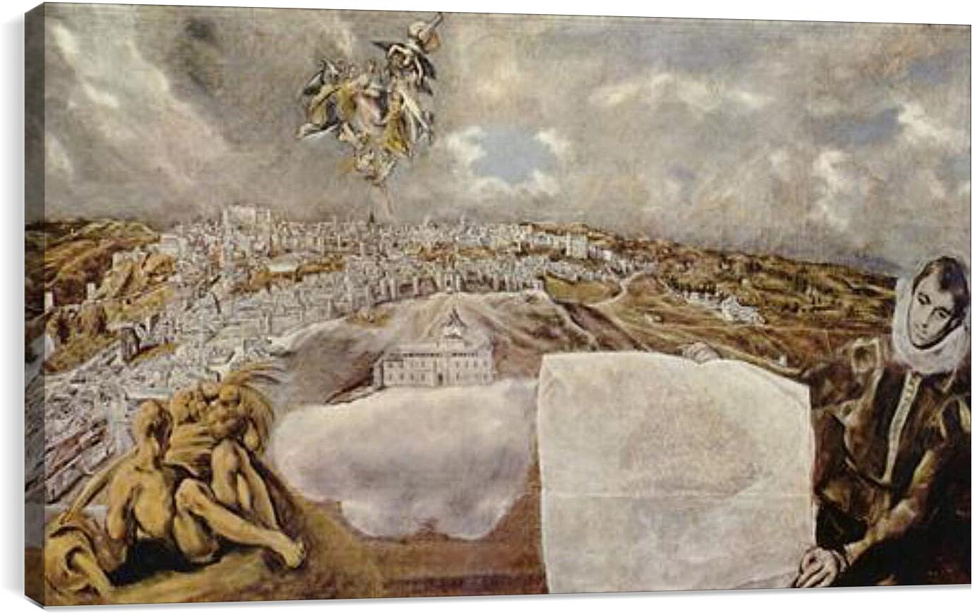 Постер и плакат - Ansicht von Toledo. Эль Греко