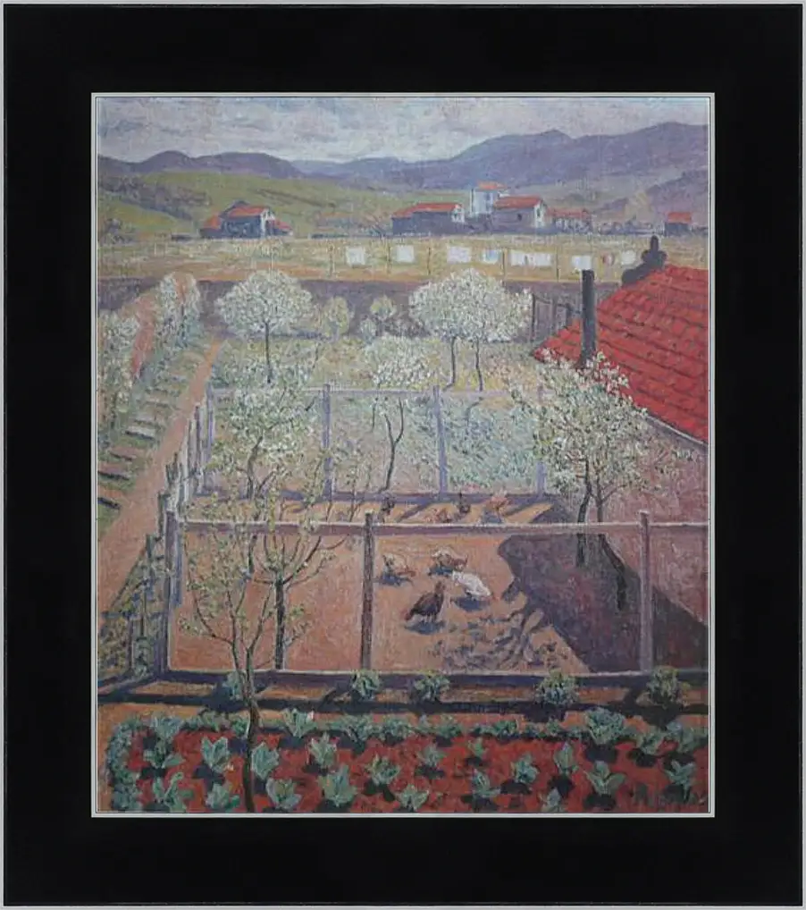 Картина в раме - El gallinero. Эль Греко