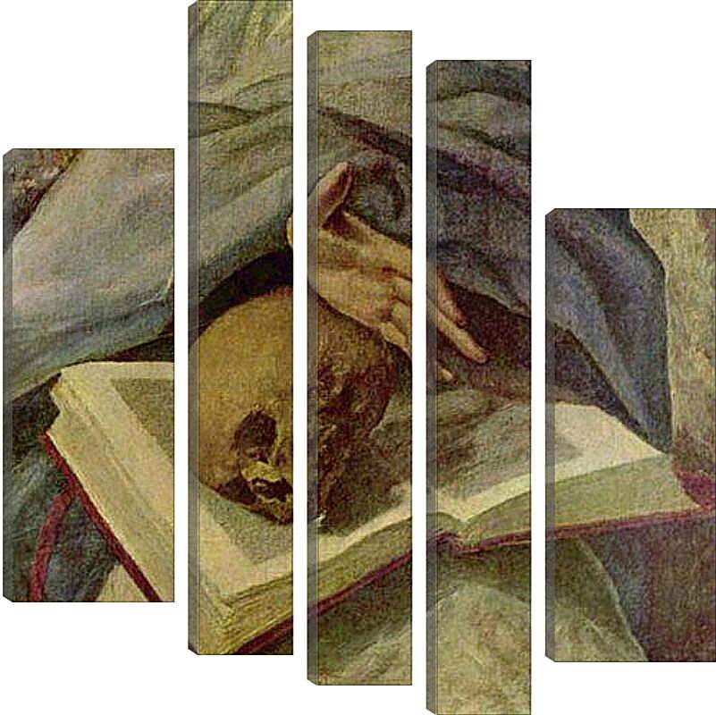 Модульная картина - Bubende Maria Magdalena (Detail). Эль Греко