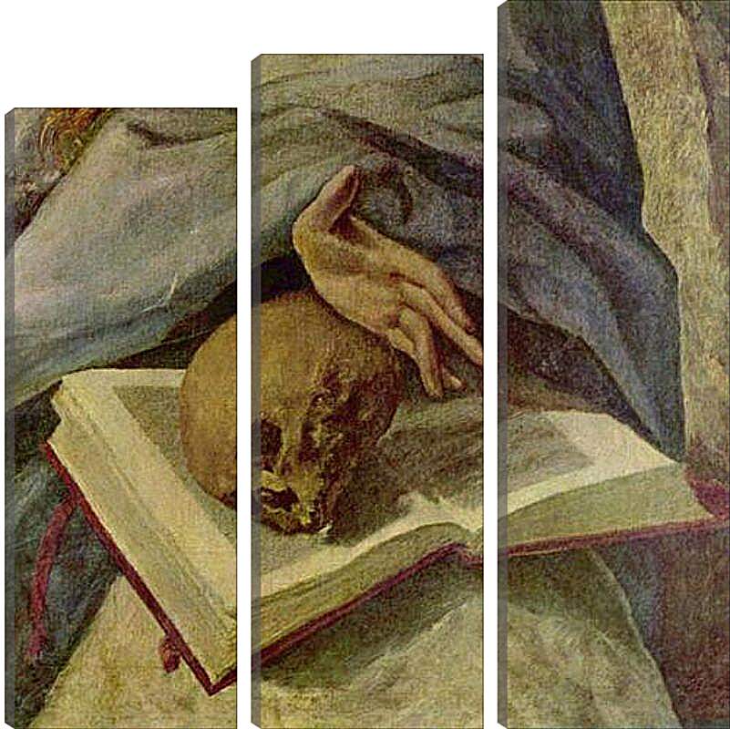 Модульная картина - Bubende Maria Magdalena (Detail). Эль Греко
