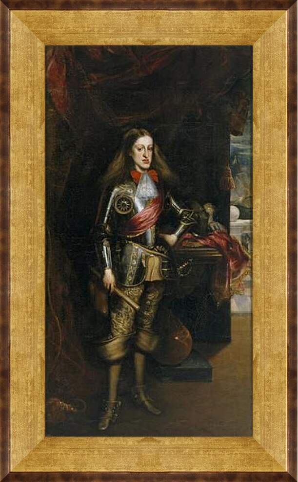 Картина в раме - Carlos II de Espana. Эль Греко