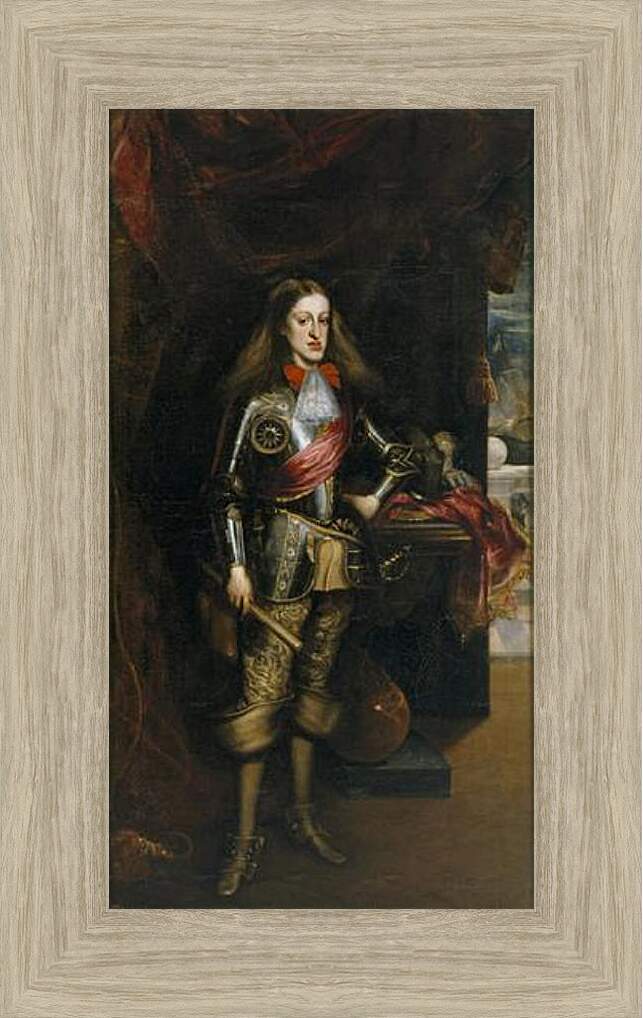 Картина в раме - Carlos II de Espana. Эль Греко